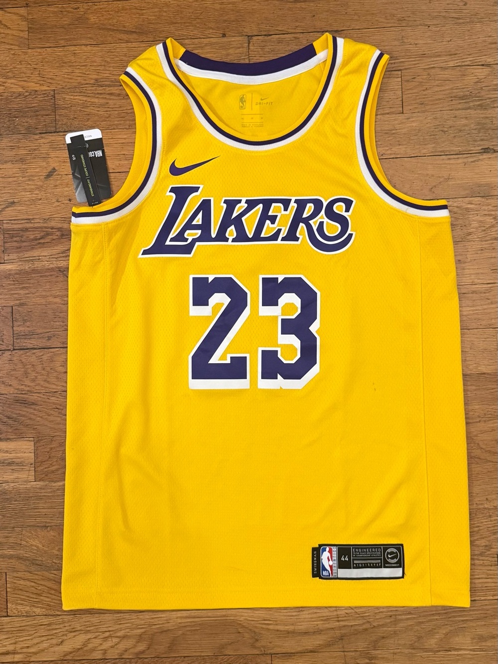 2018-2021 Nike LeBron James Los Angeles Lakers Icon Swingman Jersey
